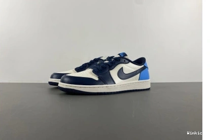 (UNC) “Obsidian” Jordan OG Low 1 CZ0790-400 0726